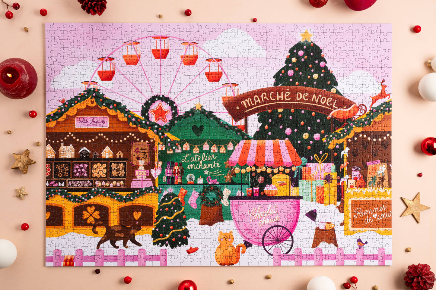 Heol Publishing - Christmas Market Puzzle — 1000 pieces
