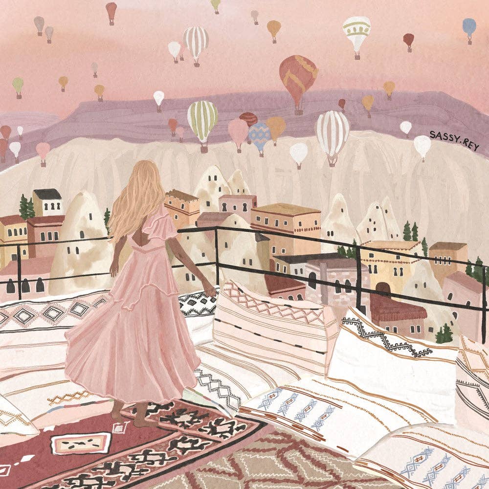 Magnolia Puzzle 3420 Cappadocia Sarah Reyes Special Edition 1023pc Jigsaw Puzzle