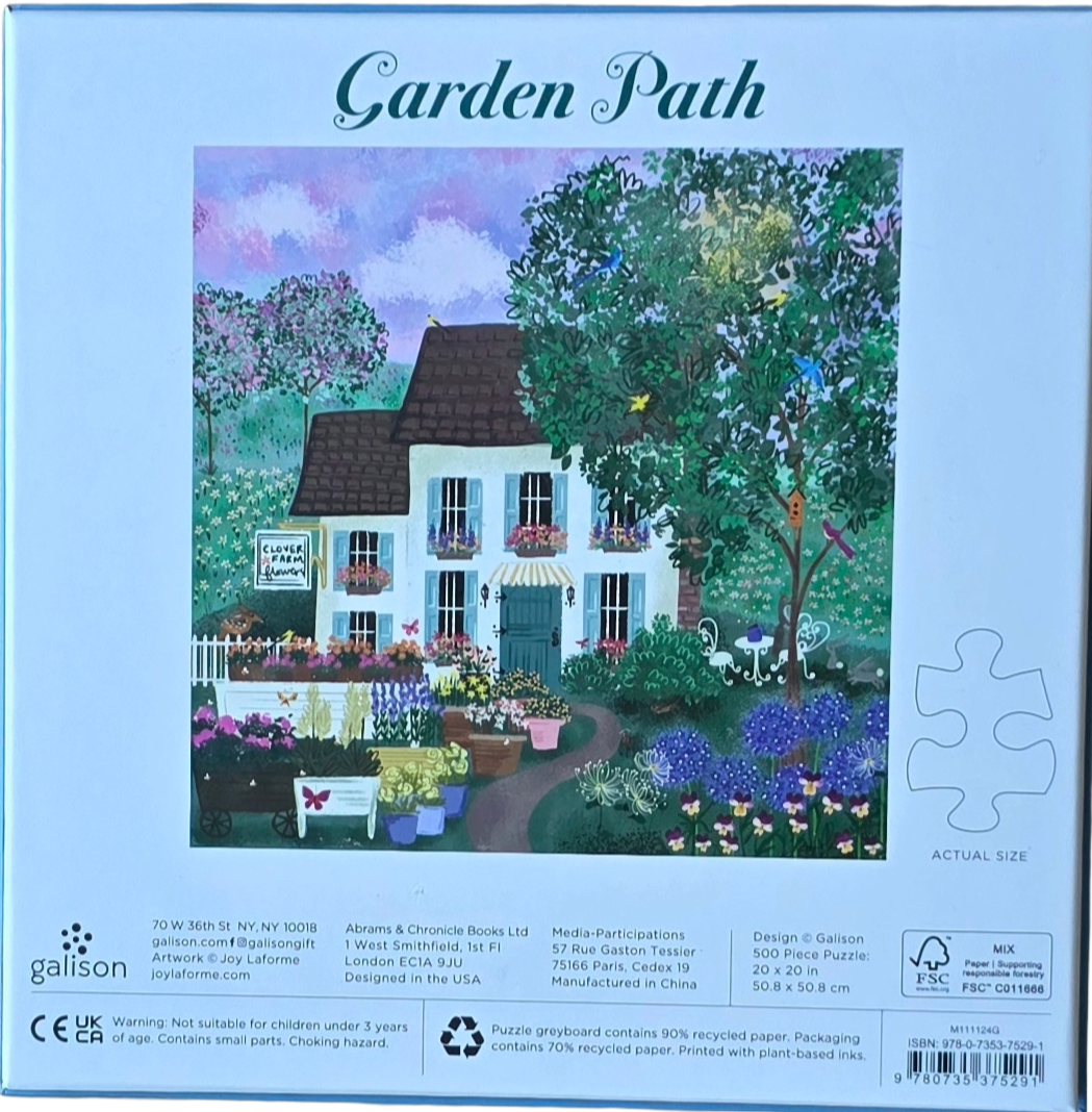Galison - Garden Path