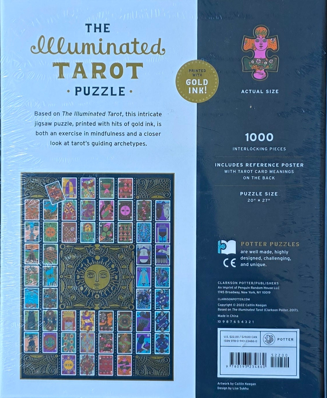 Potter Puzzles - The Illuminated Tarot Puzzle