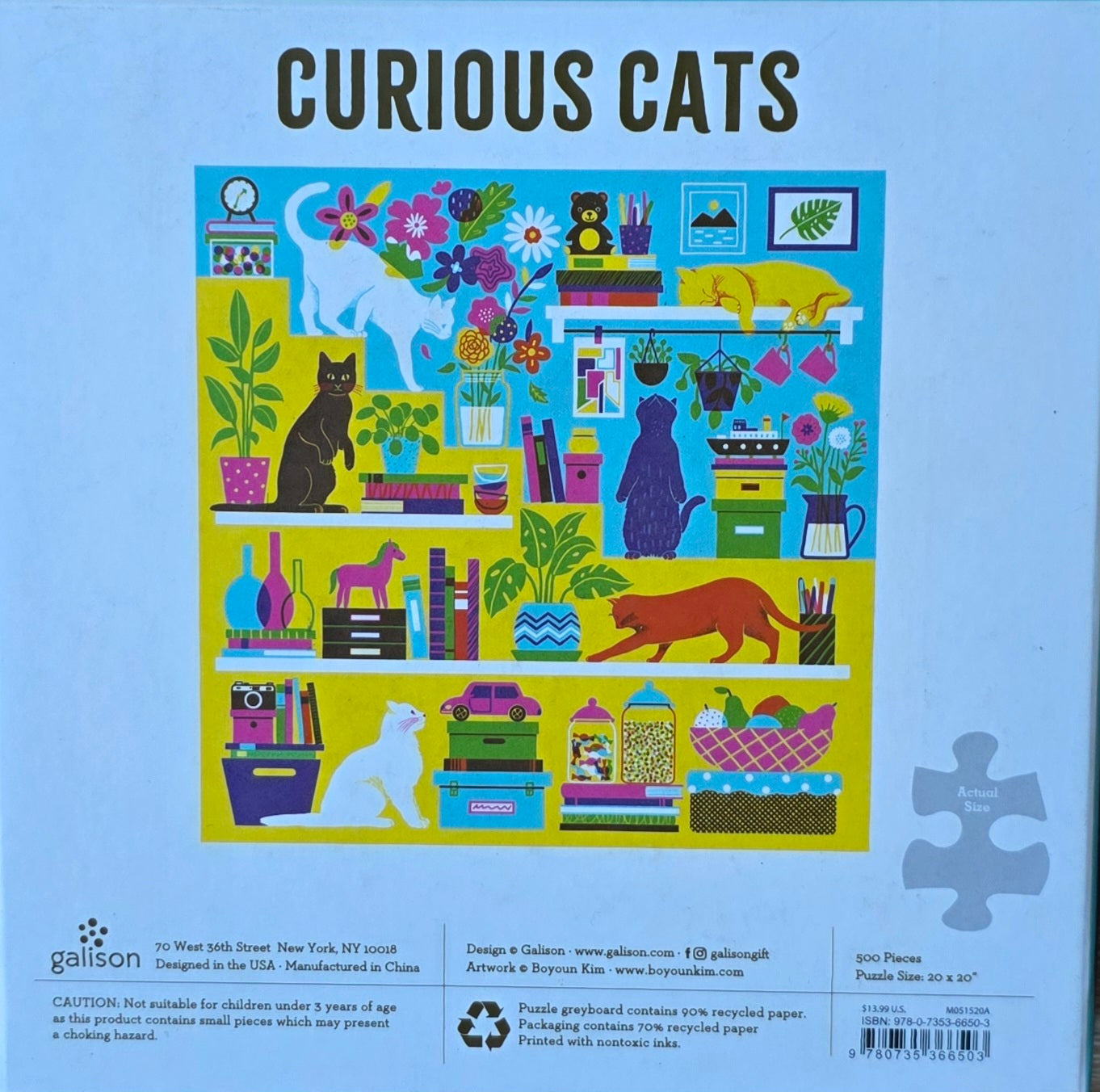 Galison - Curious Cats