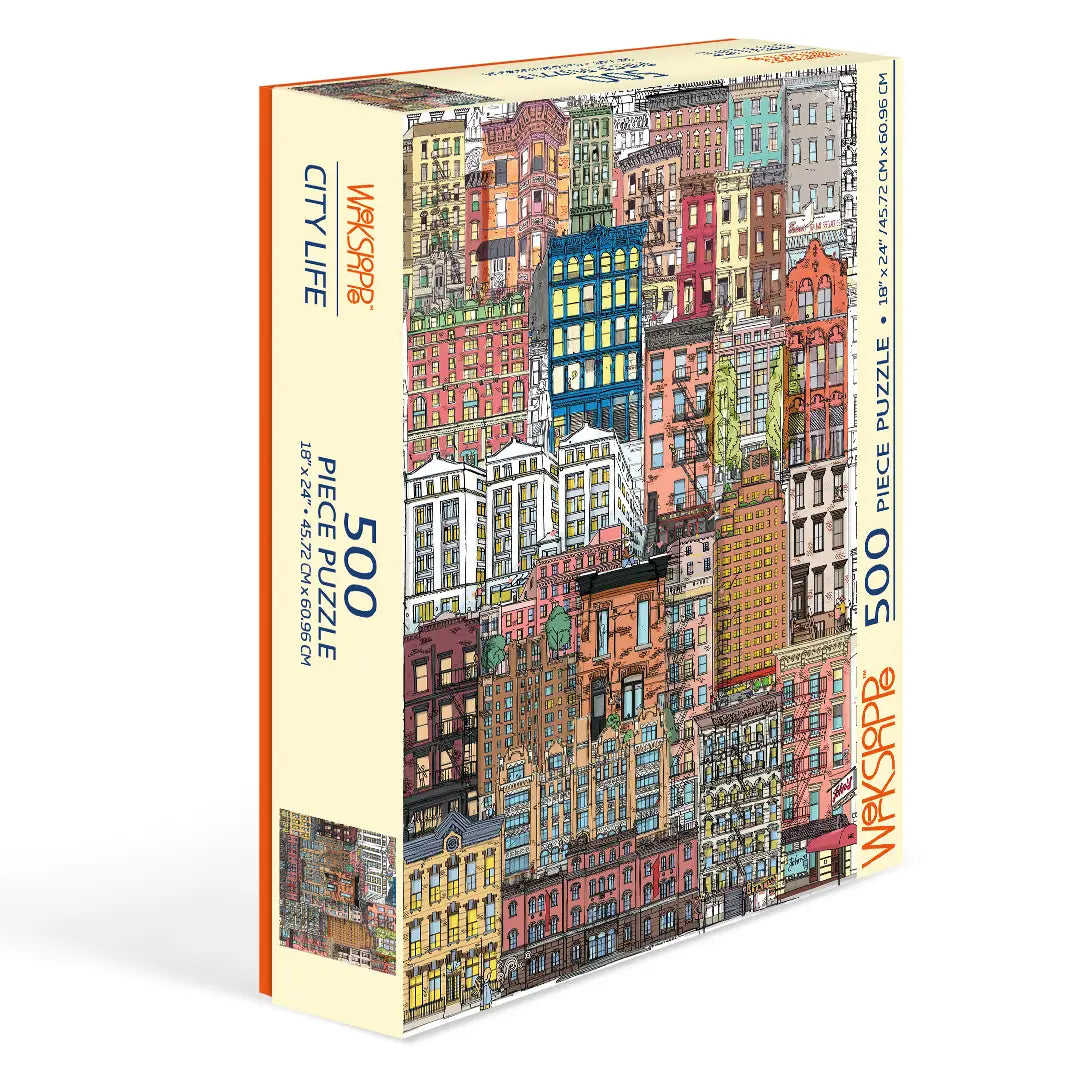 Werkshoppe 500 Pc Puzzle - City Life