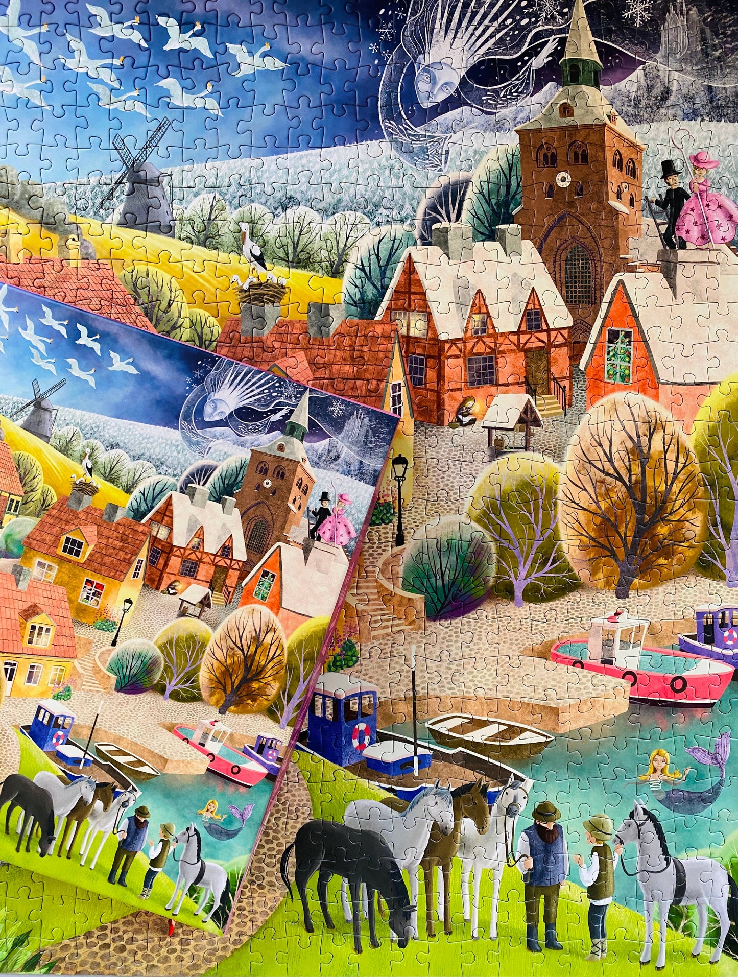 Home of Fairytales 1000 piece jigsaw puzzle