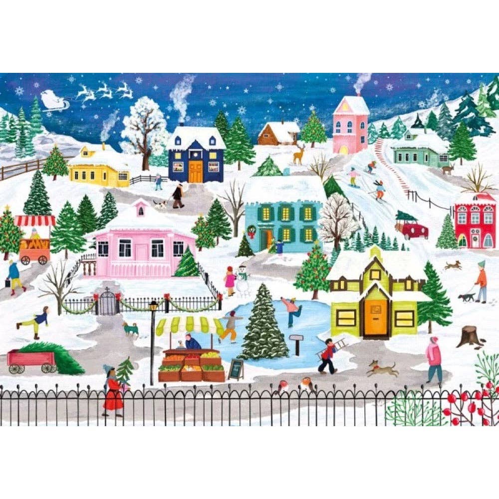 Magnolia 9104 Snow City Shanya Bharti 1000pc Jigsaw Puzzle