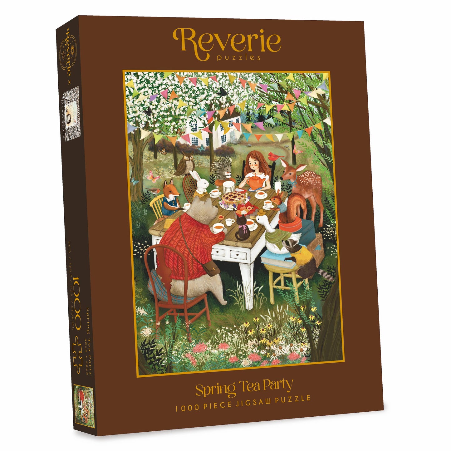 Spring Tea Party Jigsaw Puzzle (1000 Pieces) - Reverie