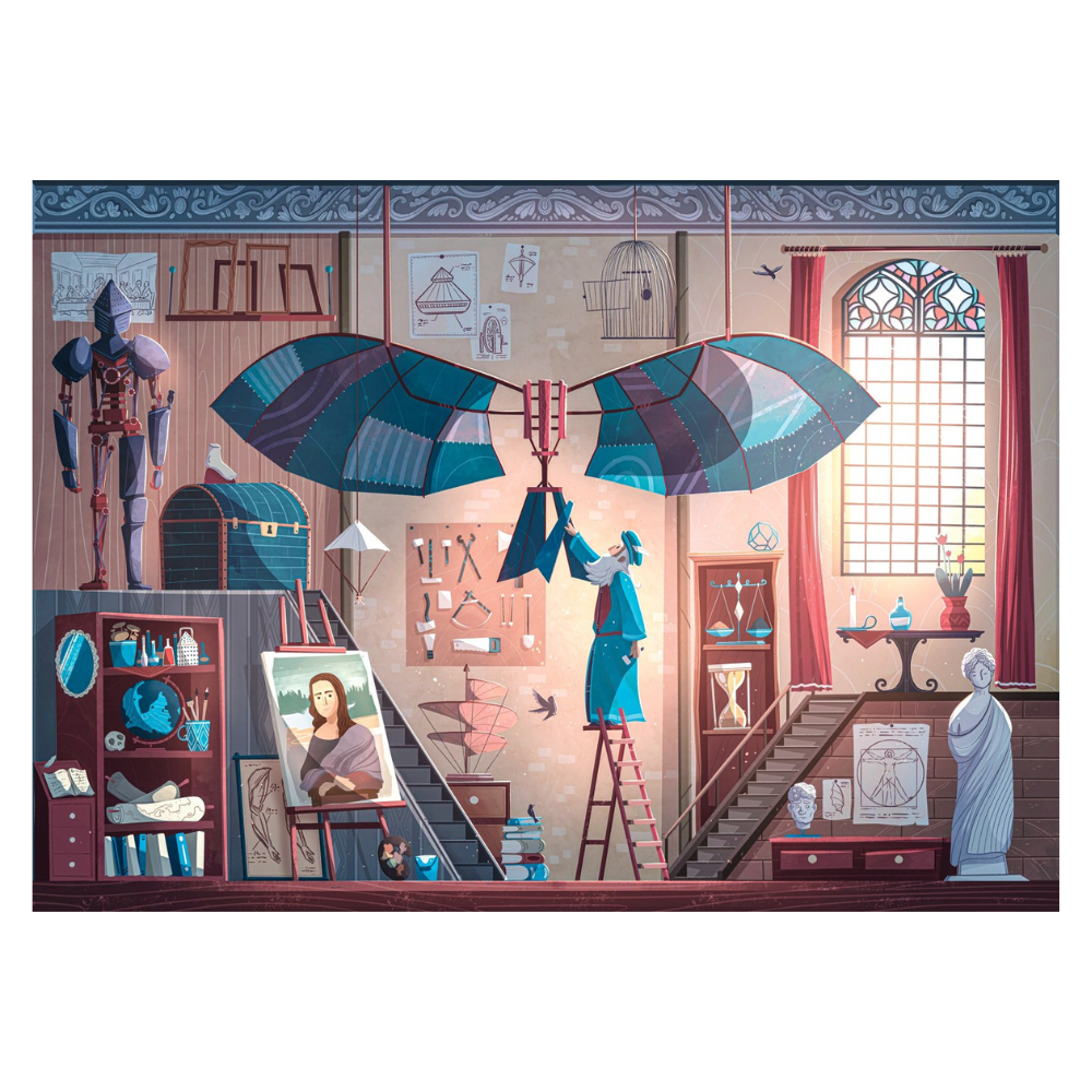 Trevell - Da Vinci Workshop Puzzle – 1000 pieces