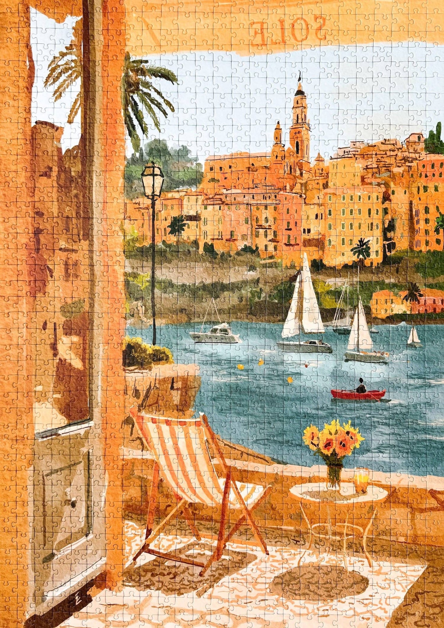 Menton, France - Piecely