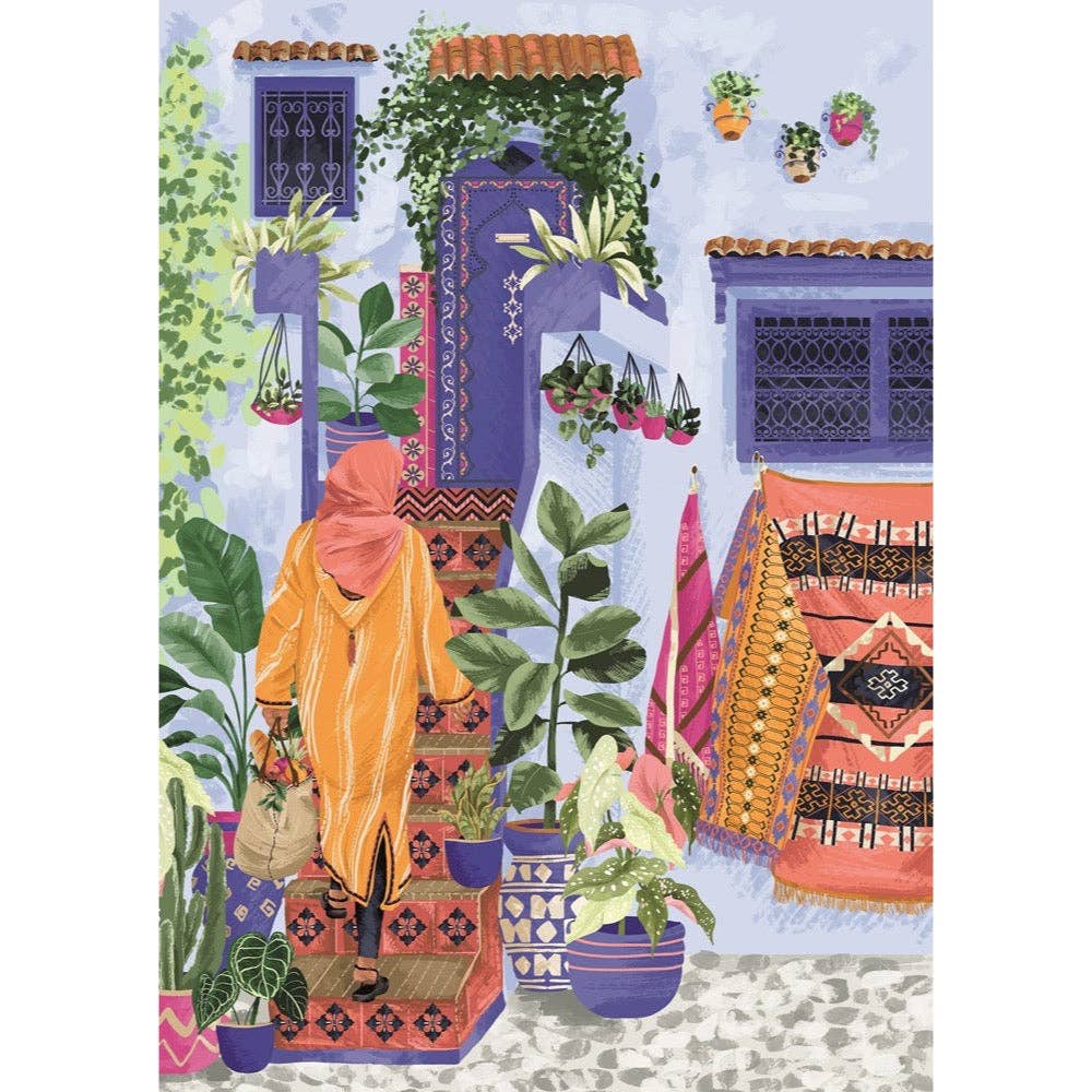 Magnolia Puzzle 3443 Women Around the World Morocco Claire Morris Special Edition 1000pc Jigsaw Puzzle