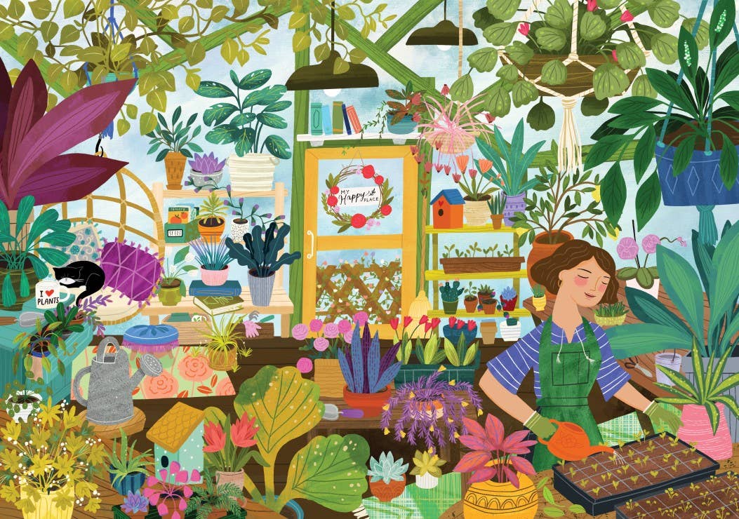 My Favorite Place: The Greenhouse - Pieces and Peace