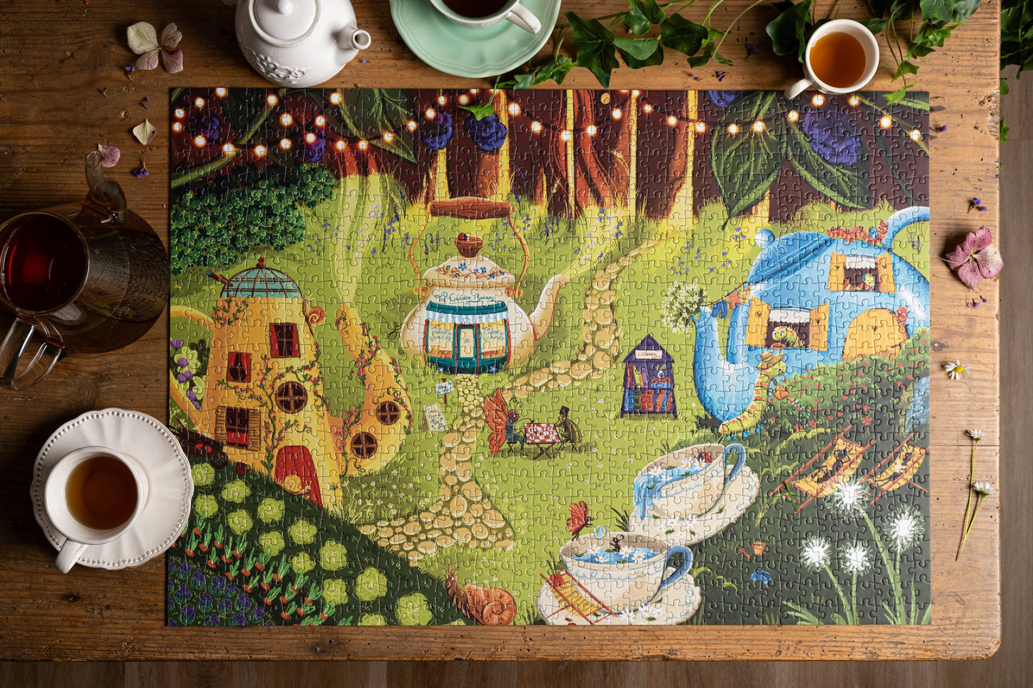 Teacup Village Puzzle — Trevell: 1000 pieces