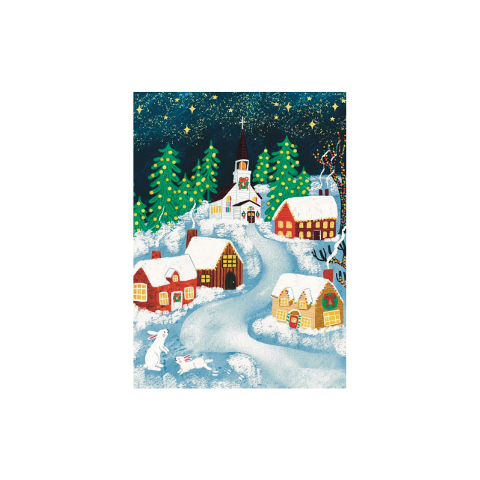 Festive Village - Trevell - Mini puzzle 99 pieces