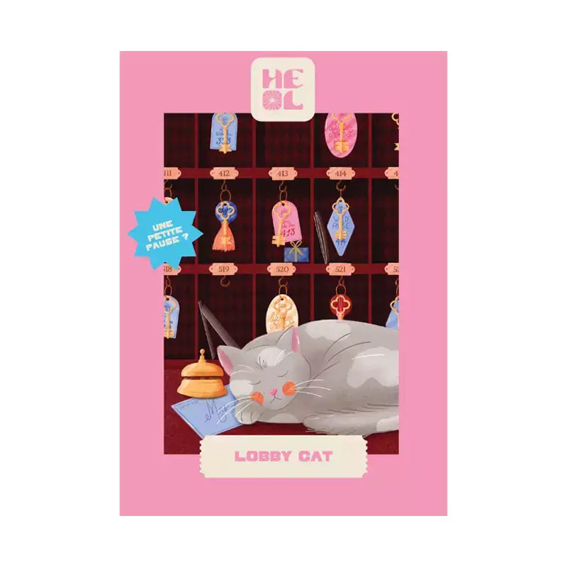 Lobby Cat – Heol – Mini puzzle 99 pieces