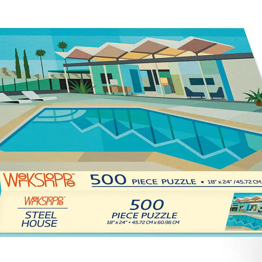 Werkshoppe 500 Pc Puzzle - Steel House