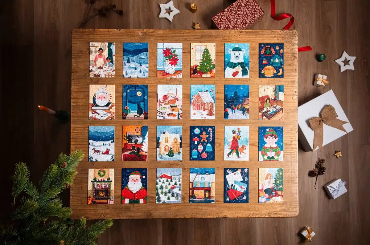 Advent Calendar No. 2 - 24 mini puzzles - Trevell