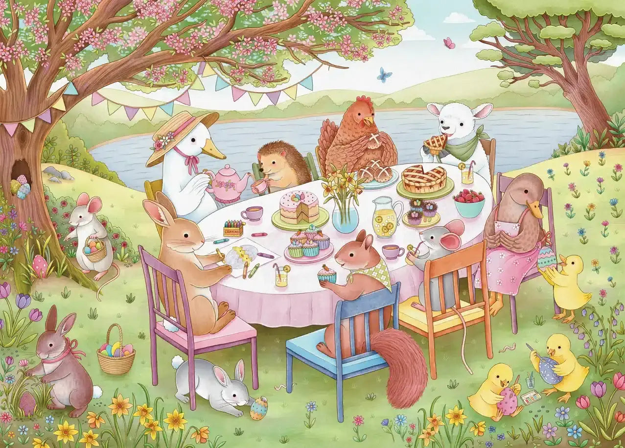 Spring Tea Party Puzzle - La Pauz - 500 pieces