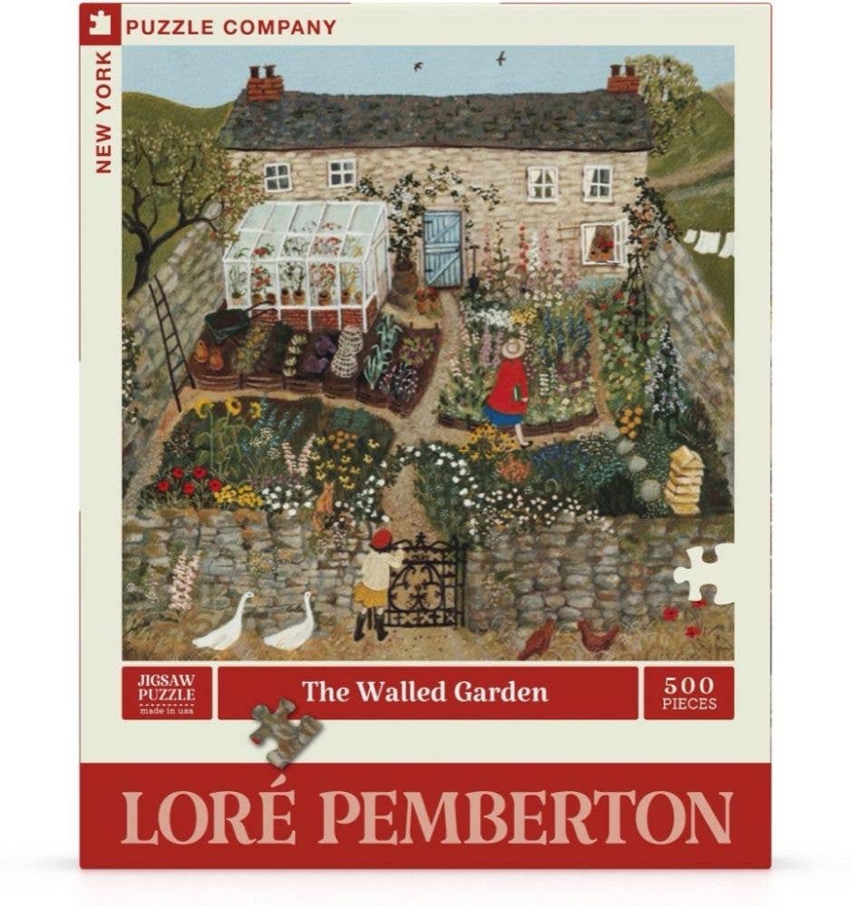 The Walled Garden - NYPC Loré Pemberton 500 Pc Puzzle