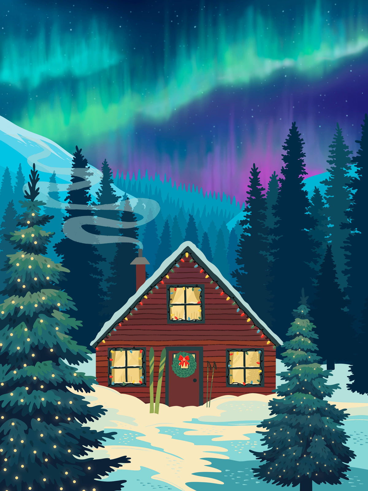 Northern Cabin | 500-Piece Puzzle | Villager