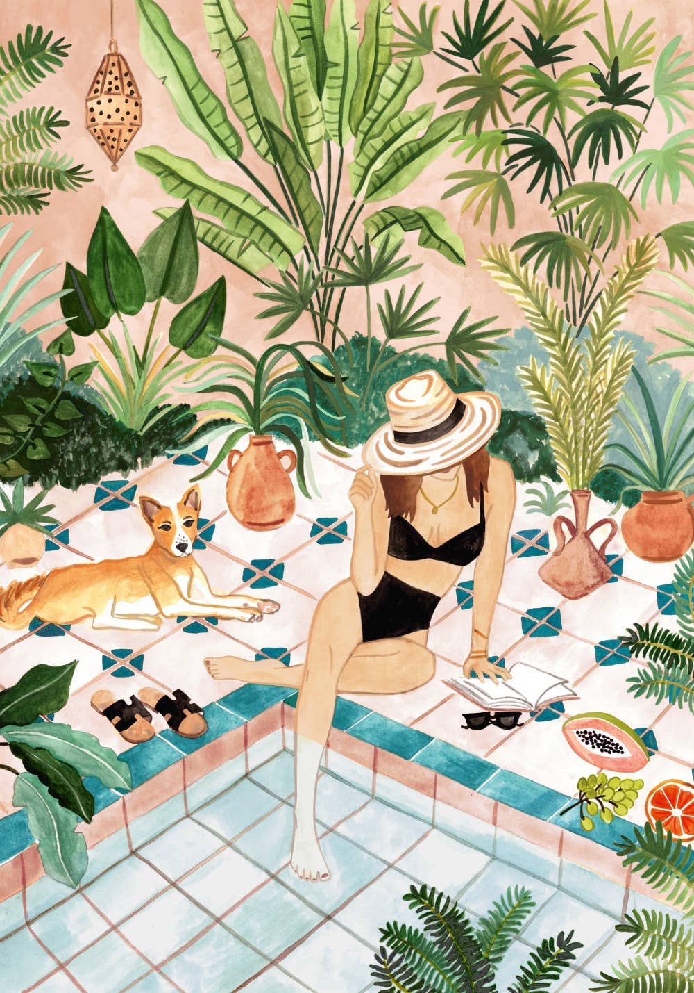 Moroccan Dipping Pool - Pieces and Peace