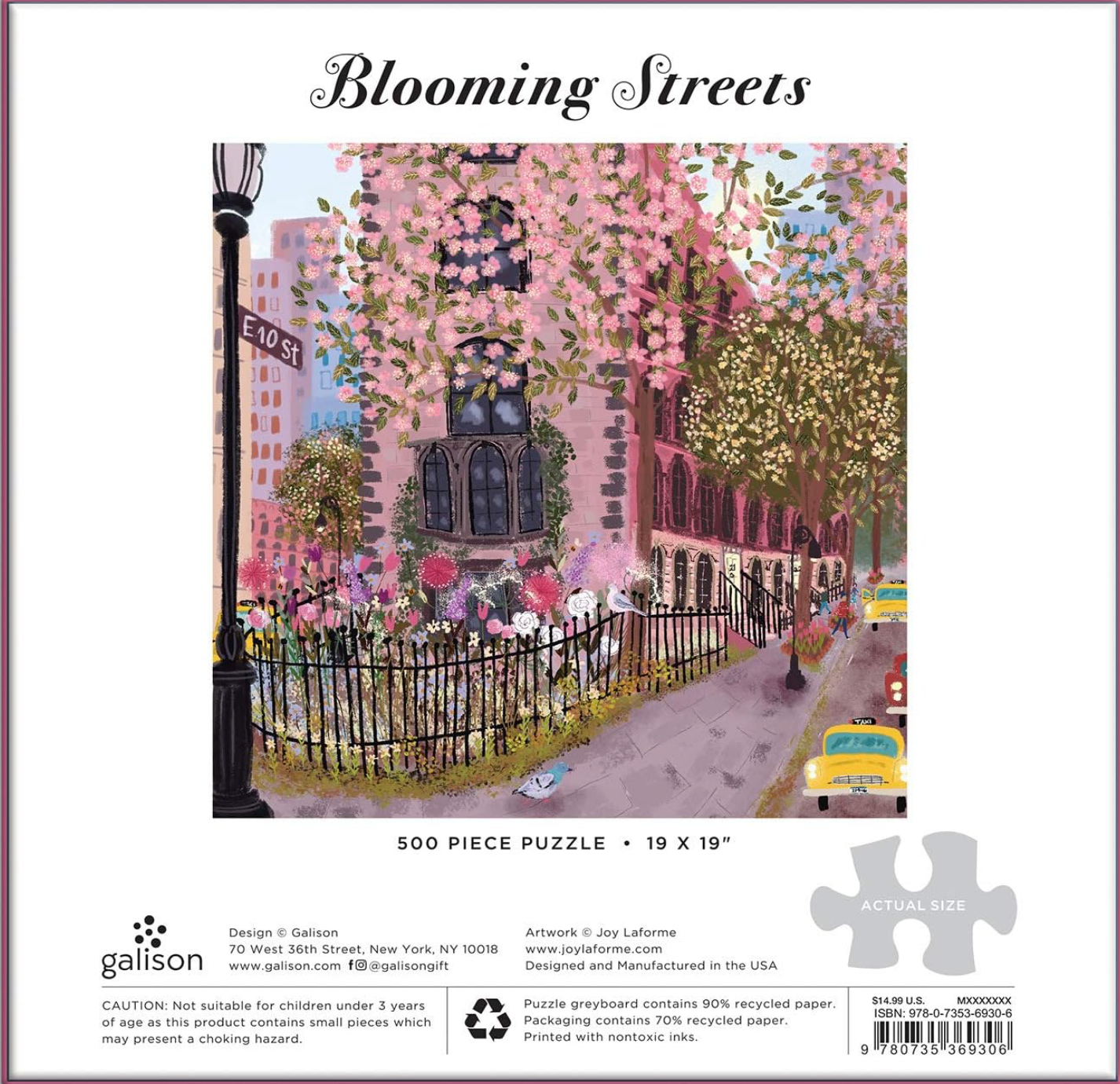 Galison - Blooming Streets