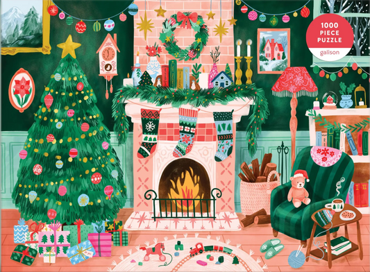 Galison - Cozy by the Fireplace