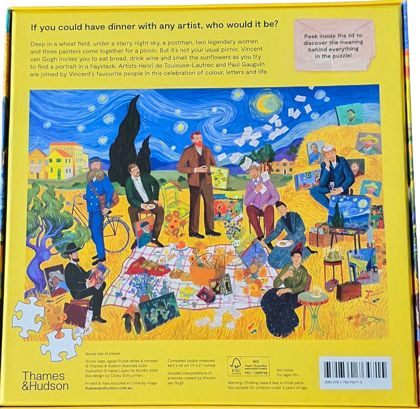Thames & Hudson - Dinner with Van Gogh
