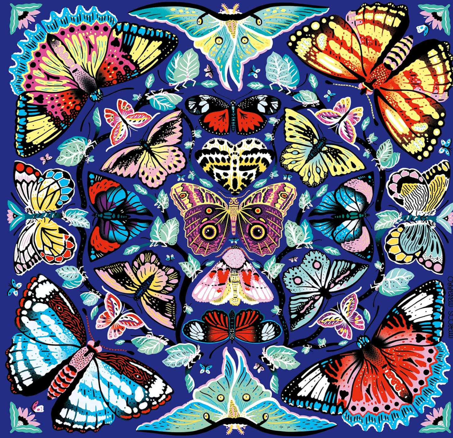 Mudpuppy - Kaleido Butterflies