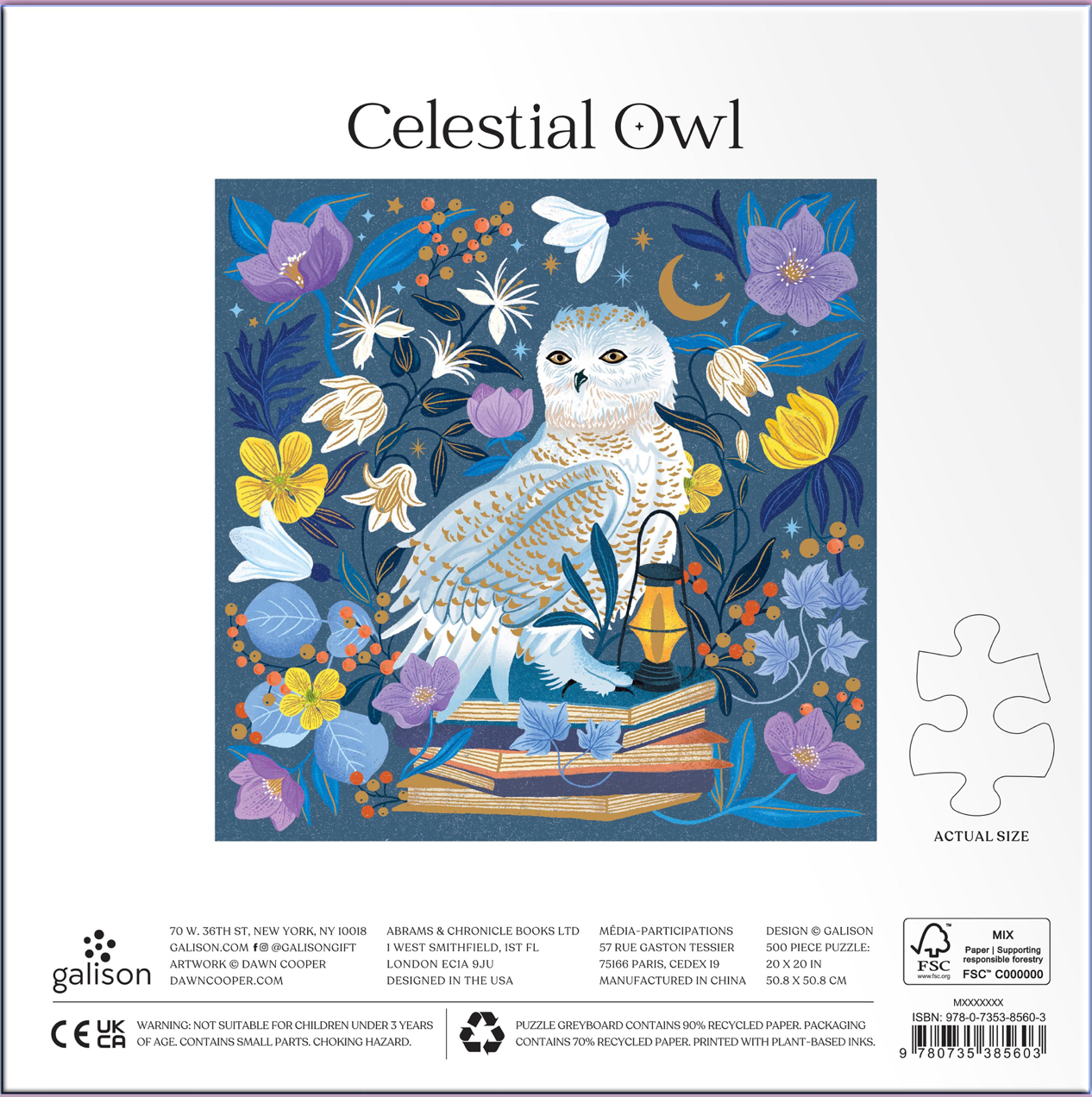 Galison - Celestial Owl