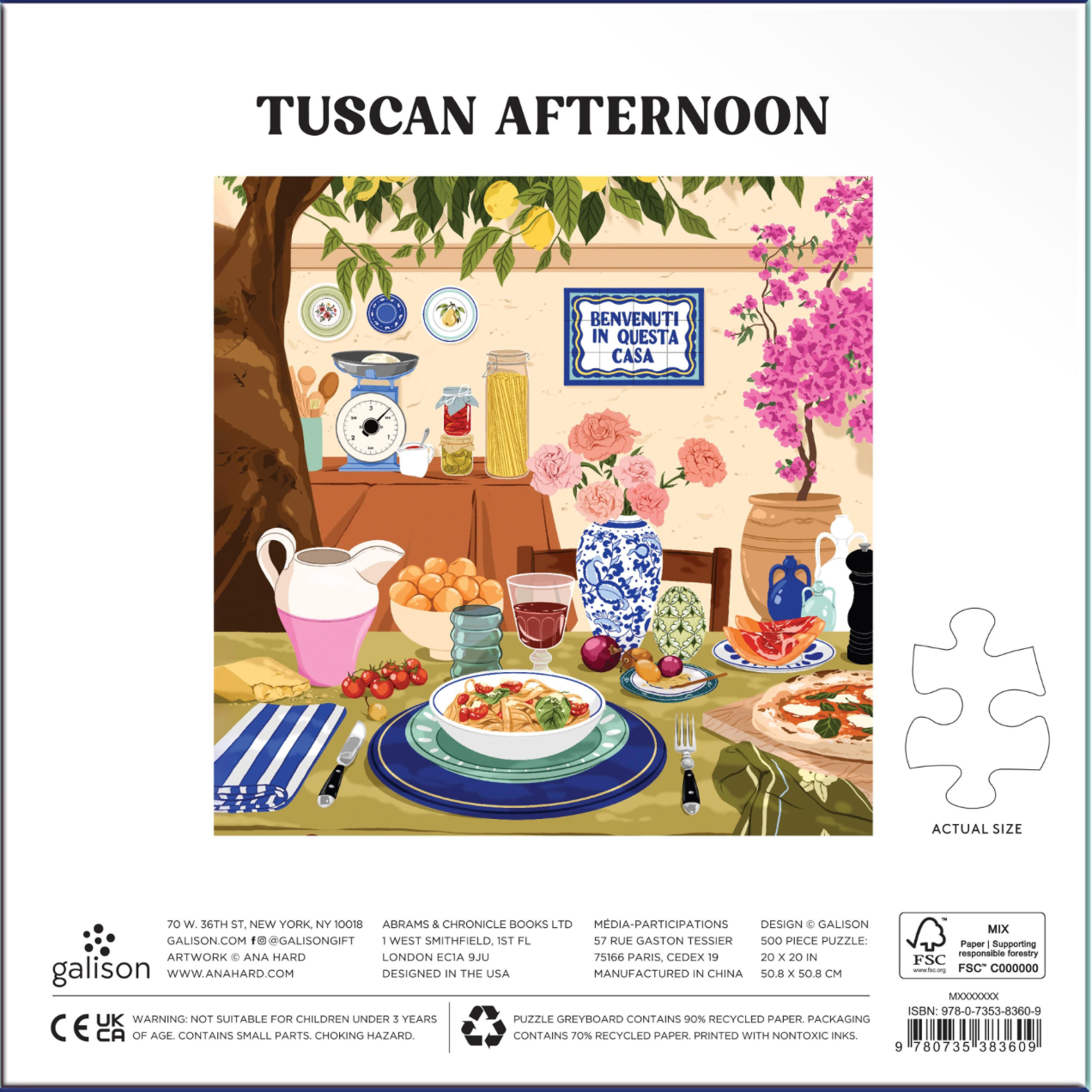 Galison - Tuscan Afternoon