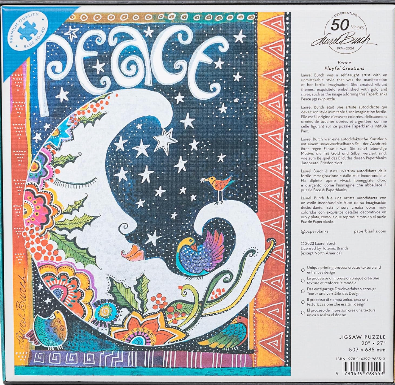 Paperblanks - Playful Creations - Peace