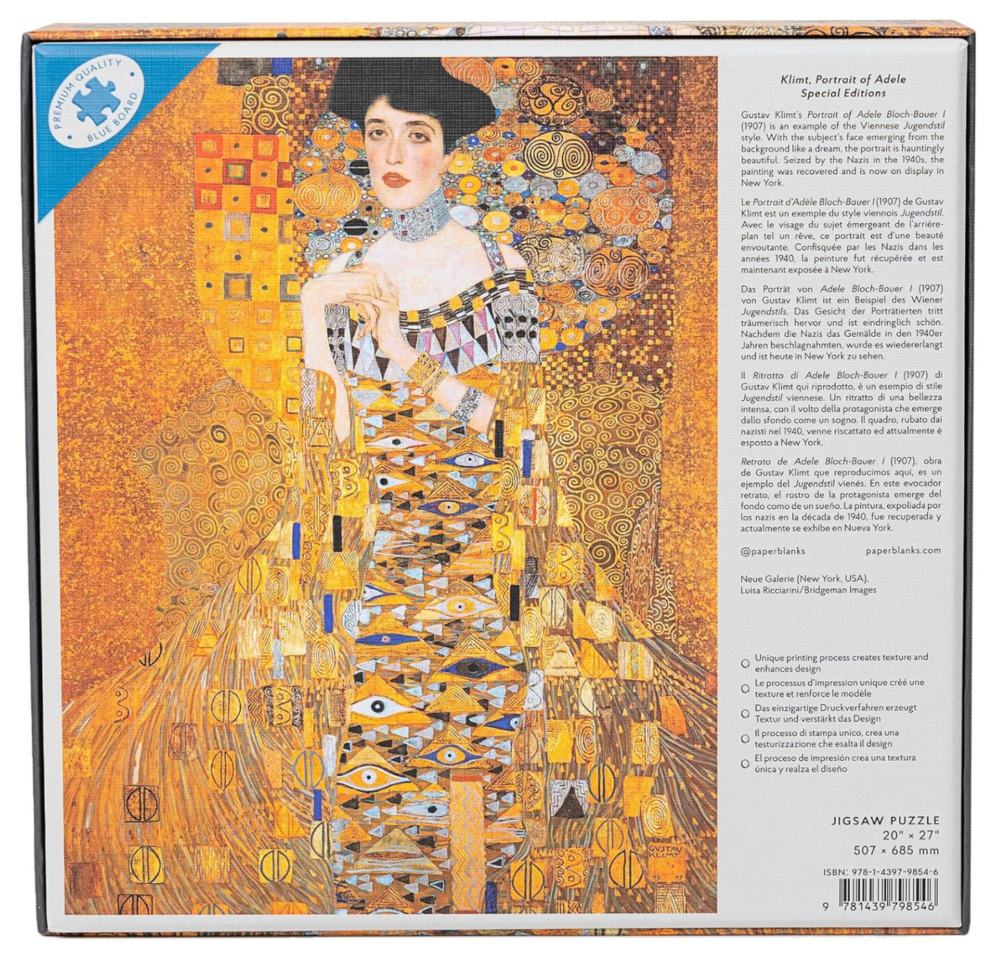 Paperblanks - Klimt - Portrait of Adele