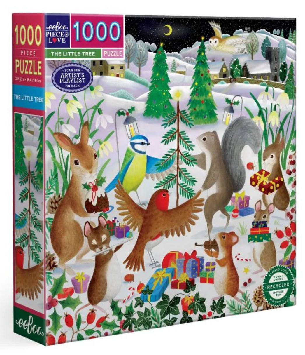 EeBoo 1000 Pc Puzzle - The Little Tree