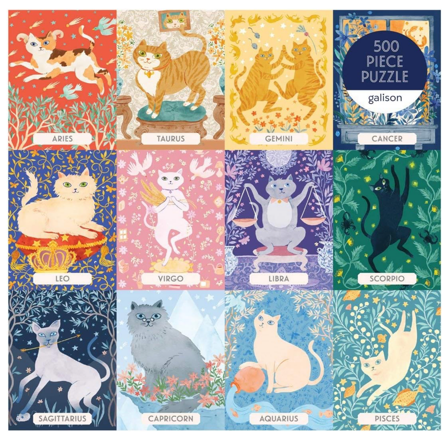 Galison - Cat Zodiac