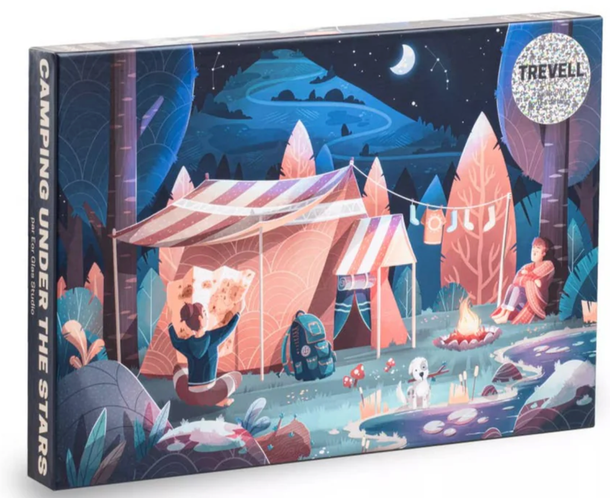 Camping Under The Stars Puzzle - Trevell: 1000 pieces