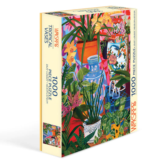Werkshoppe 1000 Pc Puzzle - Tropical Vases