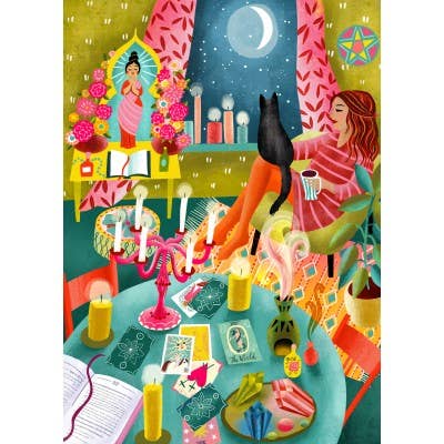 Magical Moonlight Reading Room - Pieces and Peace