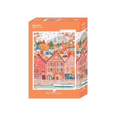 Bergen - Pieces and Peace Mini-Puzzle 96 Pieces