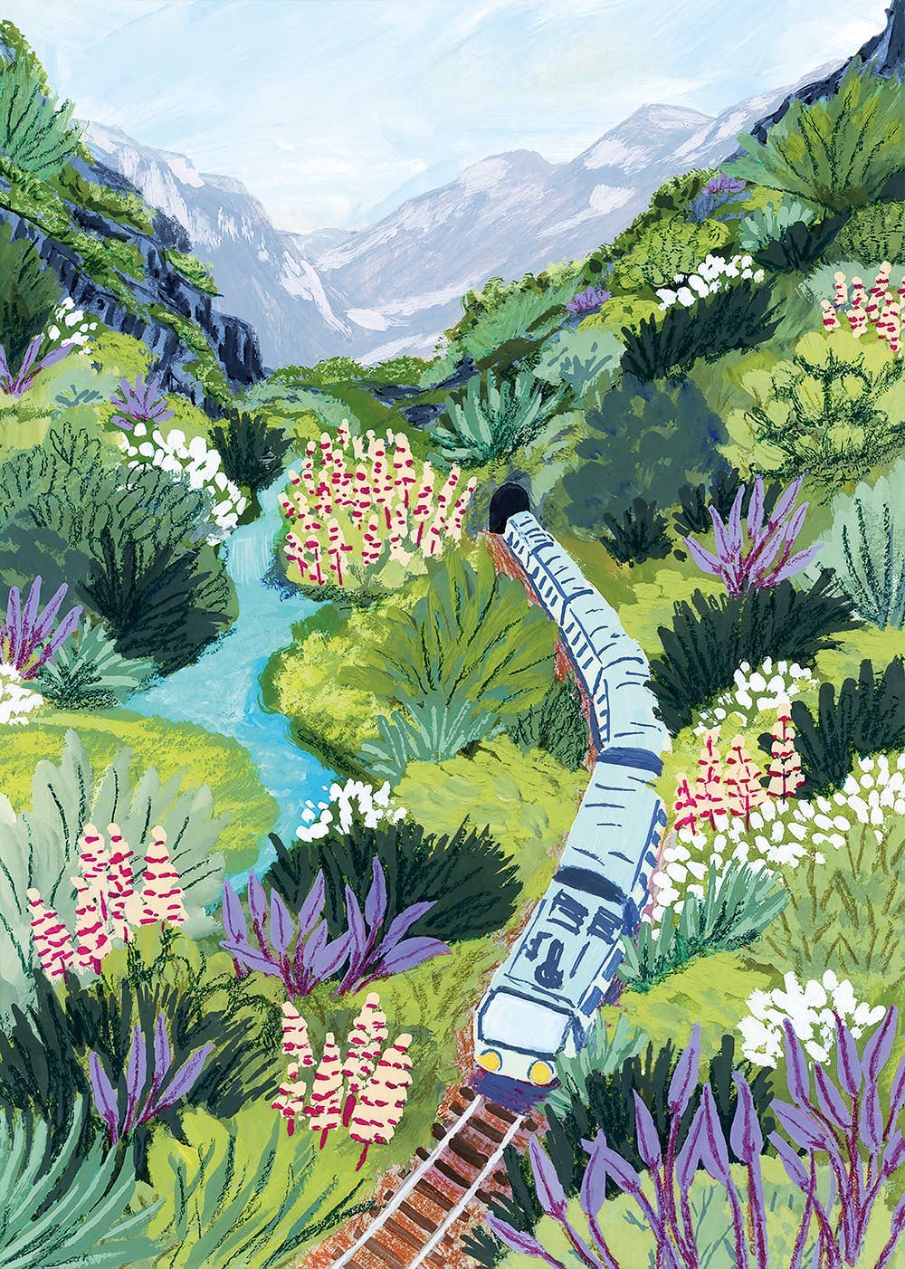 Train Travel - Pieces and Peace