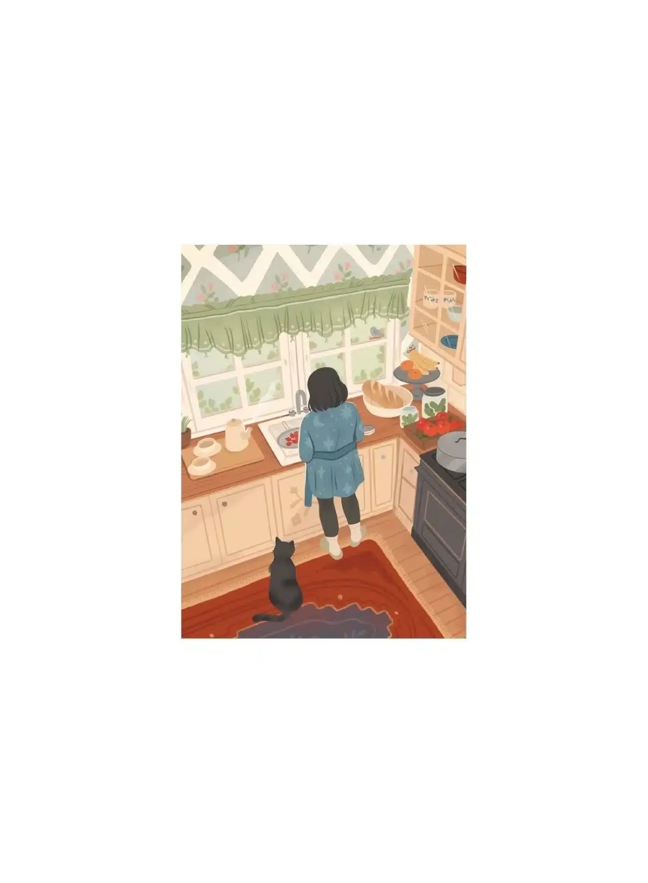 Waiting For Lunch Mini puzzle ā Trevell ā 99 pieces