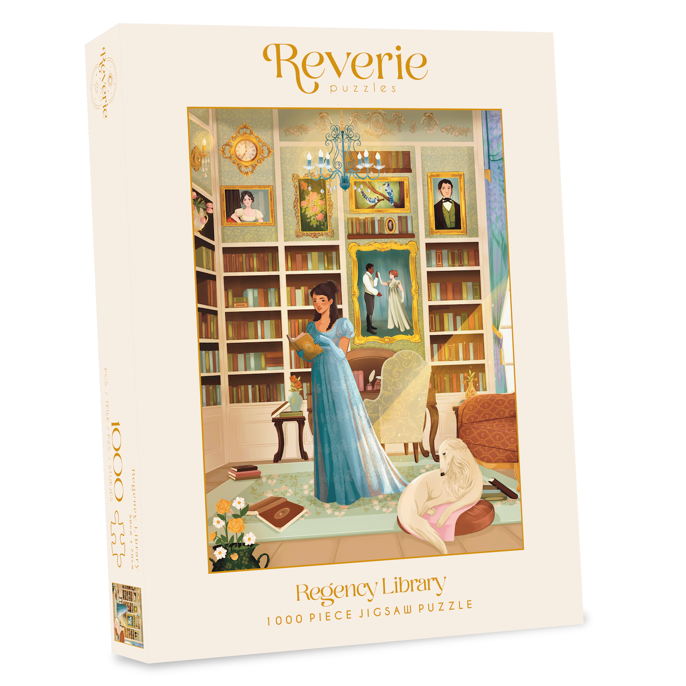 Regency Library Jigsaw Puzzle (1000 Pieces) - Reverie
