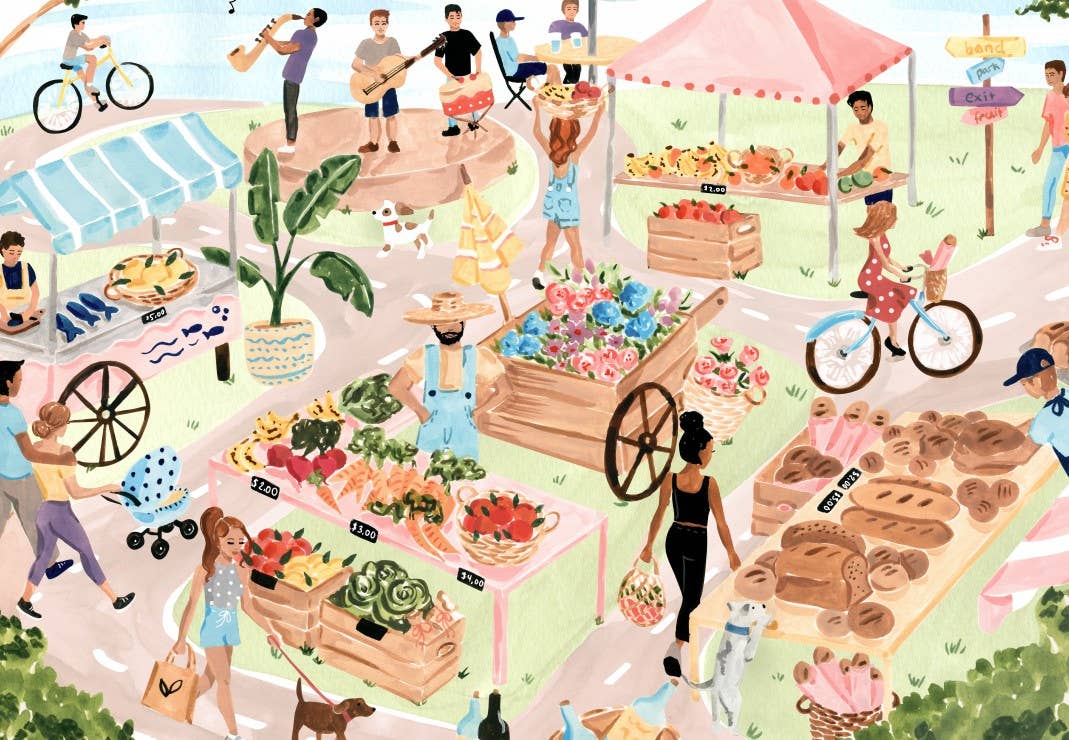 Farmer's Market - Pieces and Peace