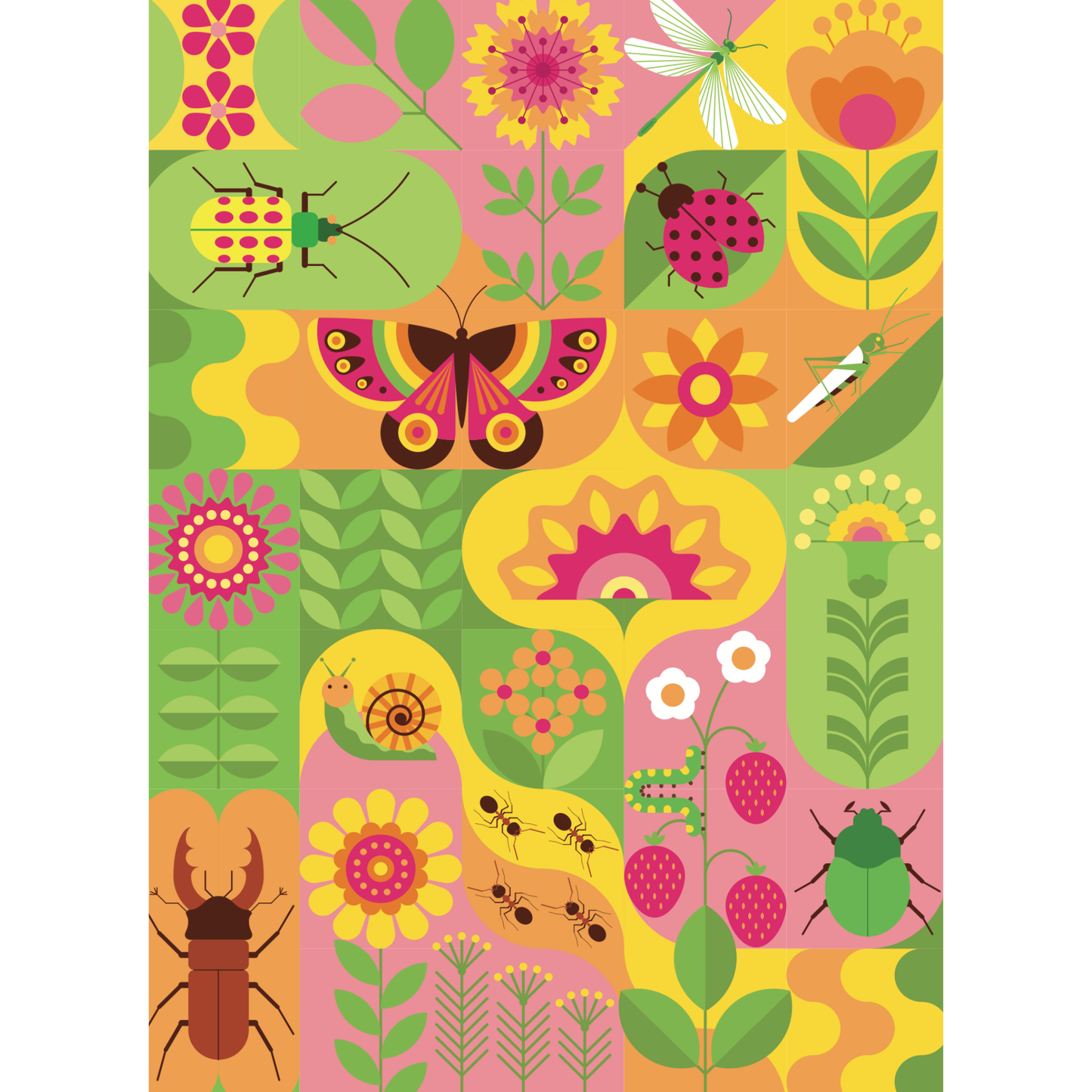 Geometric Nature | 1,000 Piece Jigsaw Puzzle