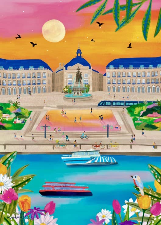 Bordeaux - Place de la Bourse - Pieces and Peace