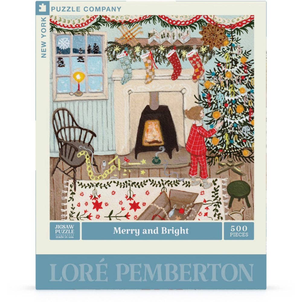 Merry & Bright - NYPC 500 Pc Puzzle