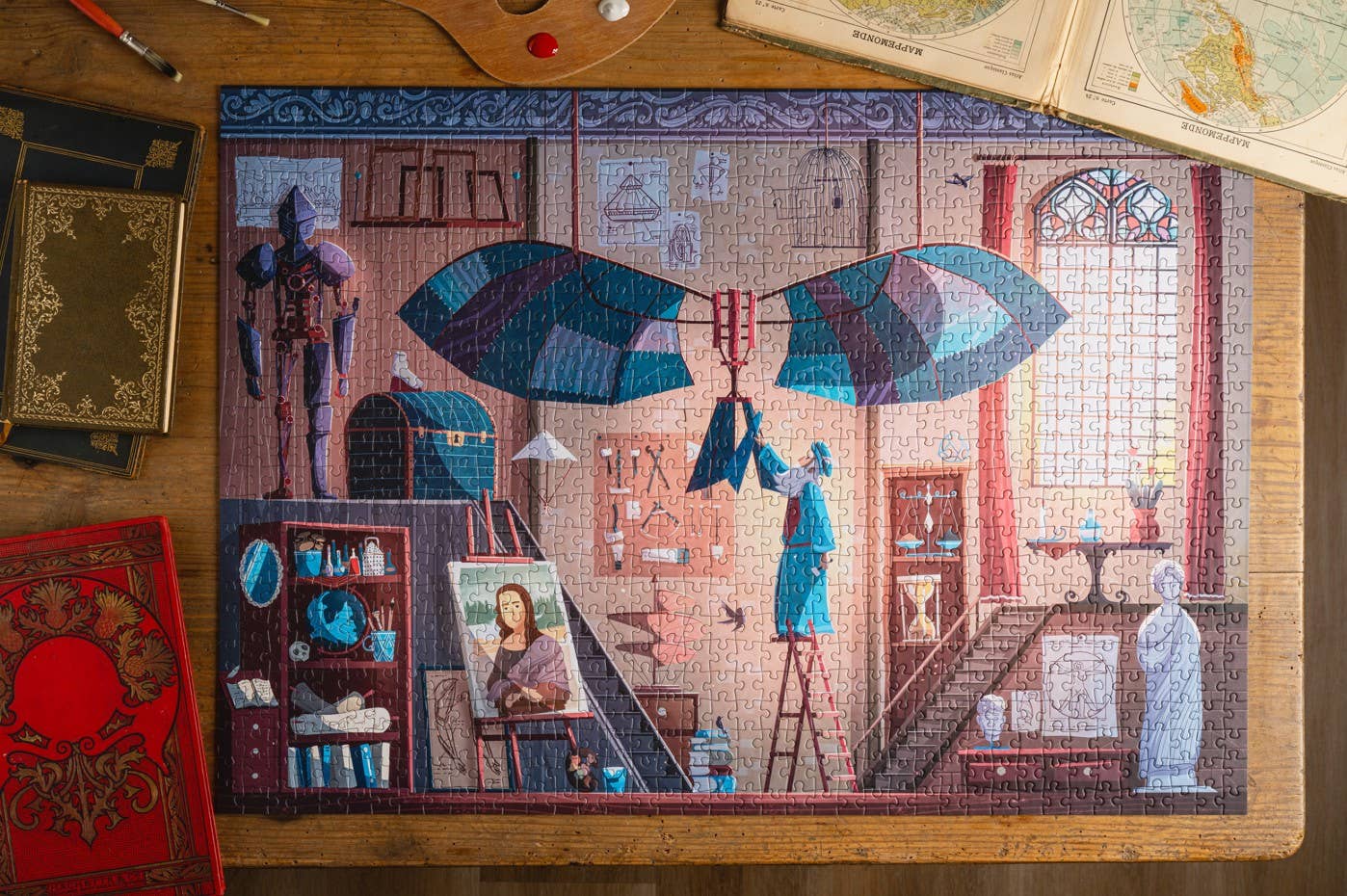 Trevell - Da Vinci Workshop Puzzle – 1000 pieces