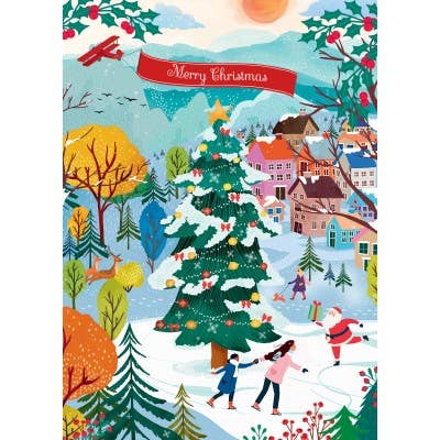 Skating in the Joy of Christmas - Pieces and Peace