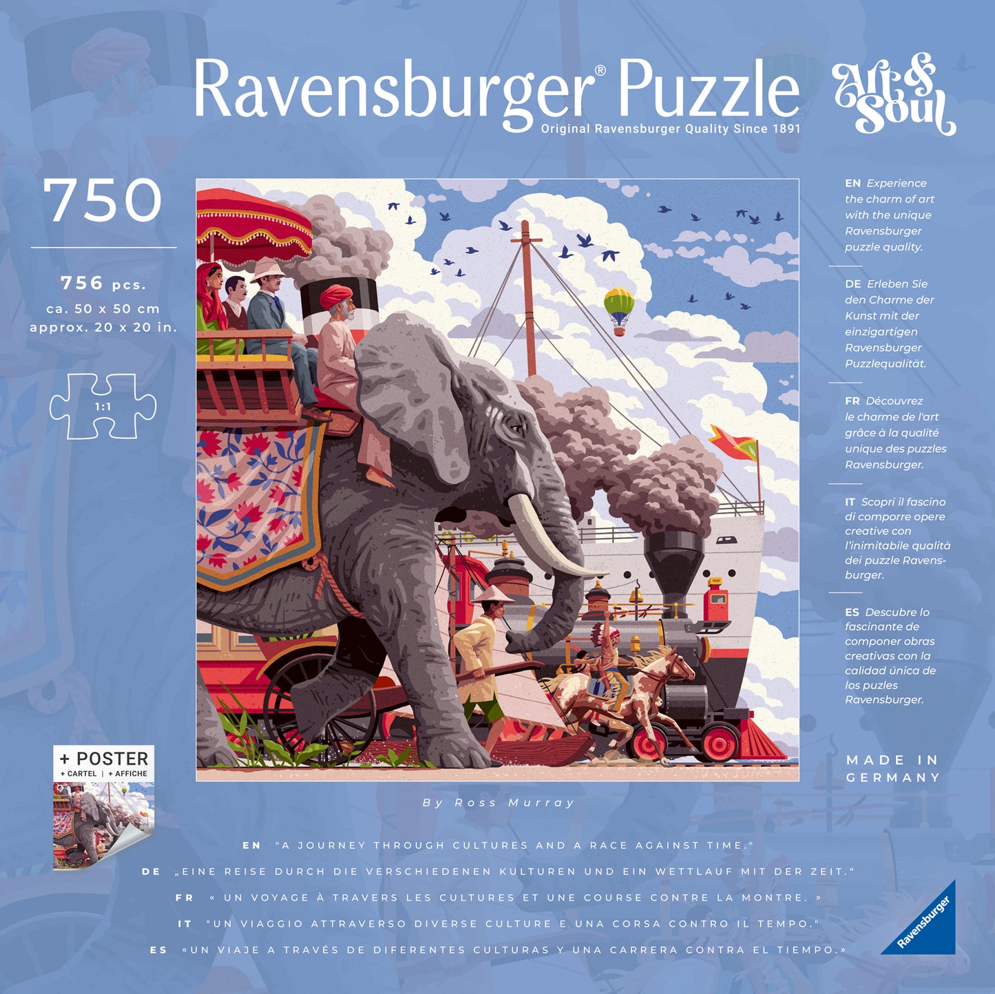 Ravensburger - Around the World in 80 Days