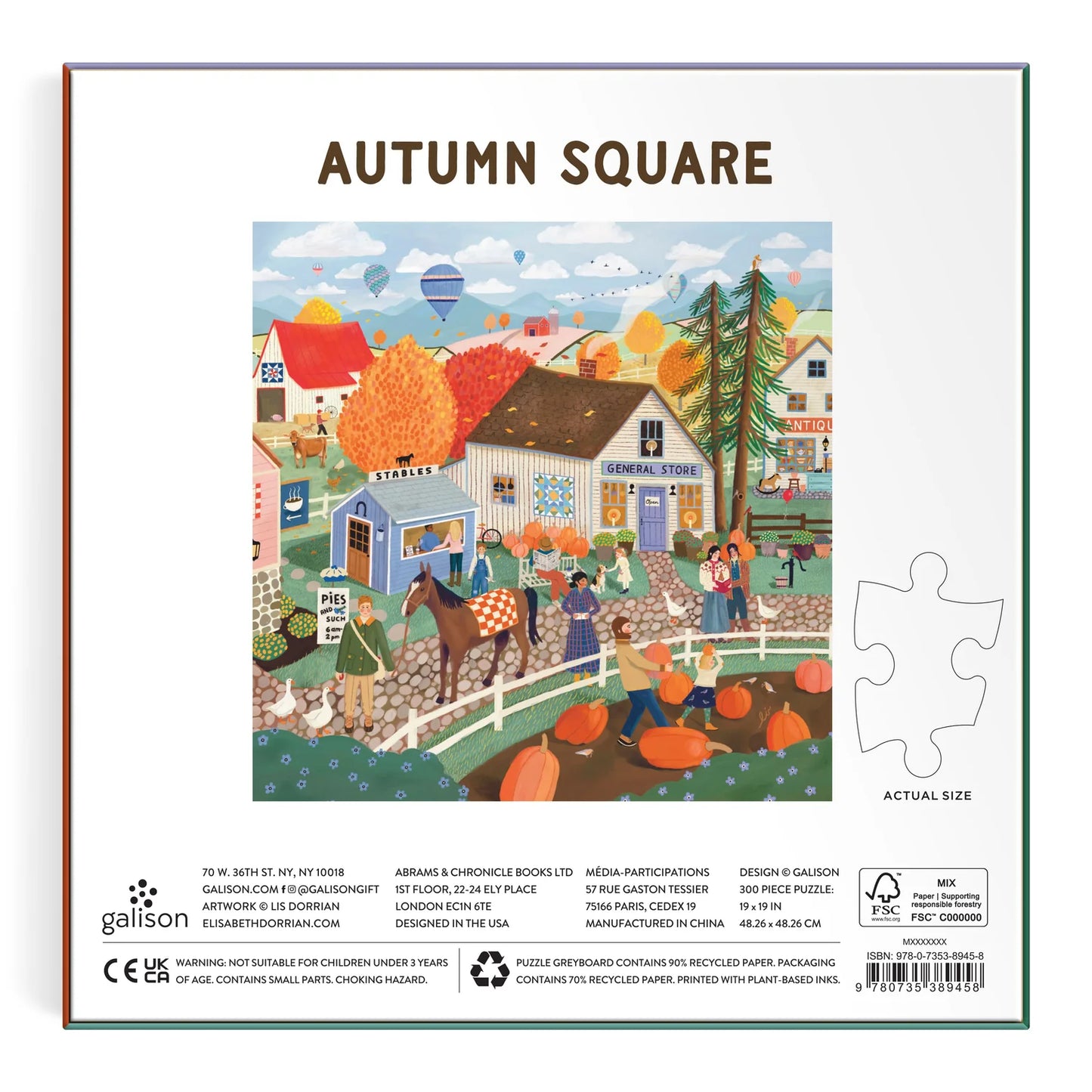 Autumn Square - Galison