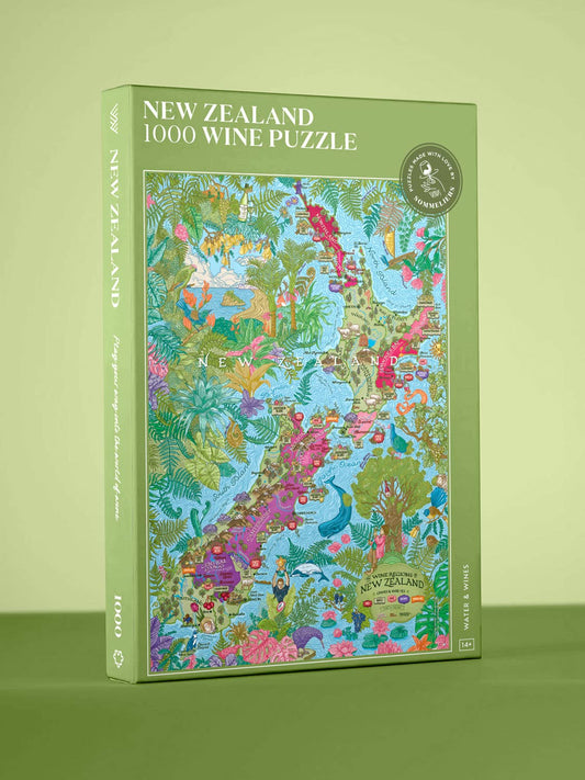 New Zealand Wine Puzzle - Water and Wines