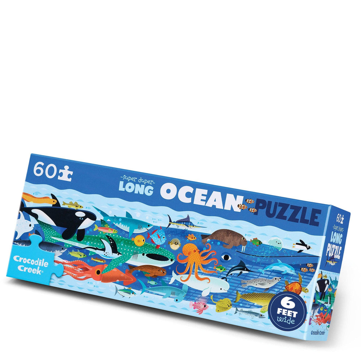 Ocean - Super Duper Long Puzzle 60 pc - Crocodile Creek