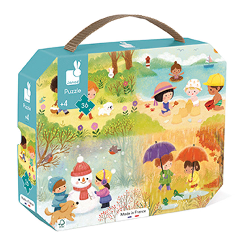Four Seasons Puzzle - Janod